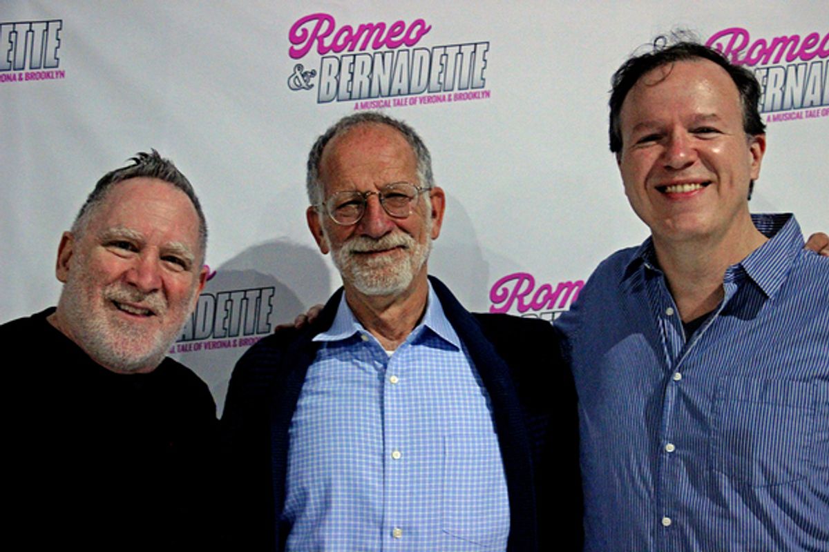 Justin Ross Cohen, Mark Saltzman, Aaron Gandy at 