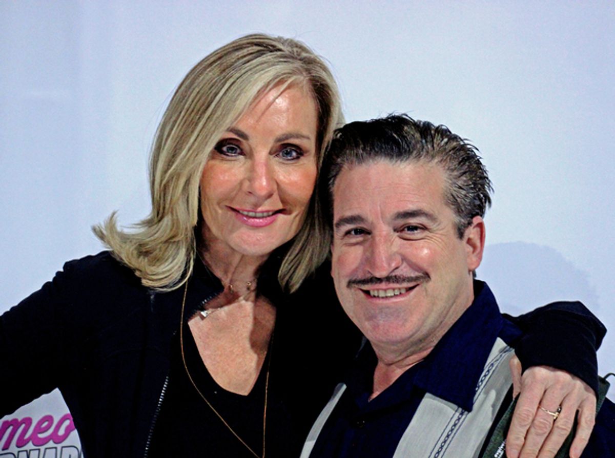 Judy McLane, Carlos Lopez at 