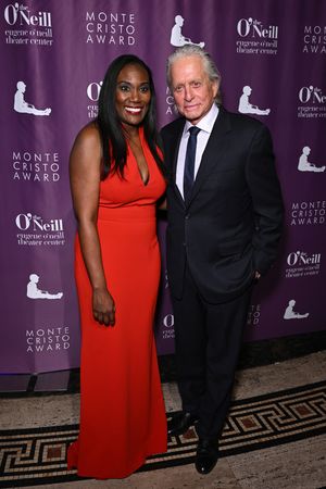 Tiffani Gavin and Michael Douglas  Photo