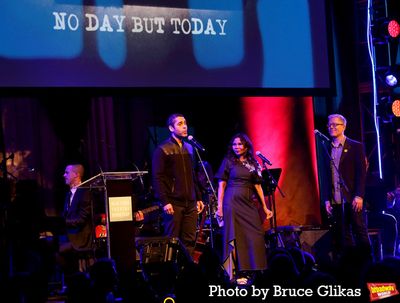 Wilson Jermaine Heredia, Daphne Rubin-Vega and Anthony Rapp Photo
