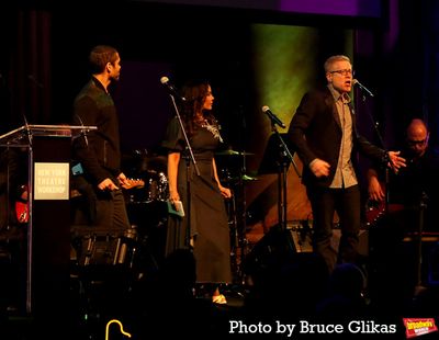 Wilson Jermaine Heredia, Daphne Rubin-Vega and Anthony Rapp Photo
