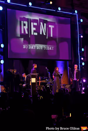 Wilson Jermaine Heredia, Daphne Rubin-Vega and Anthony Rapp Photo