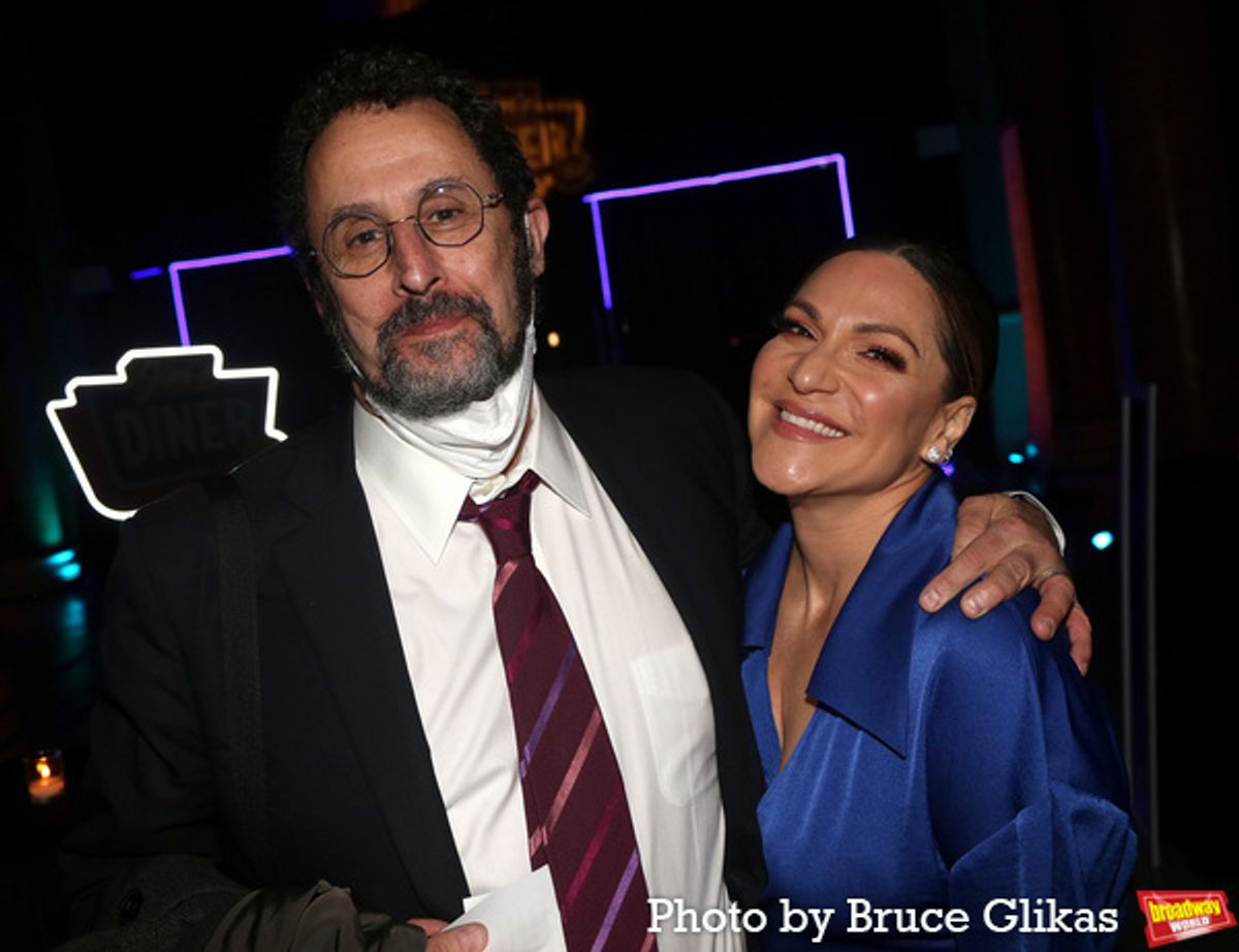 Tony Kushner and Shoshana Bean at 
