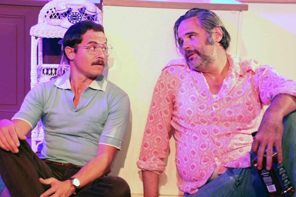 The cast of True West at Photos: The Group Rep Presents Sam Shepard's TRUE WEST