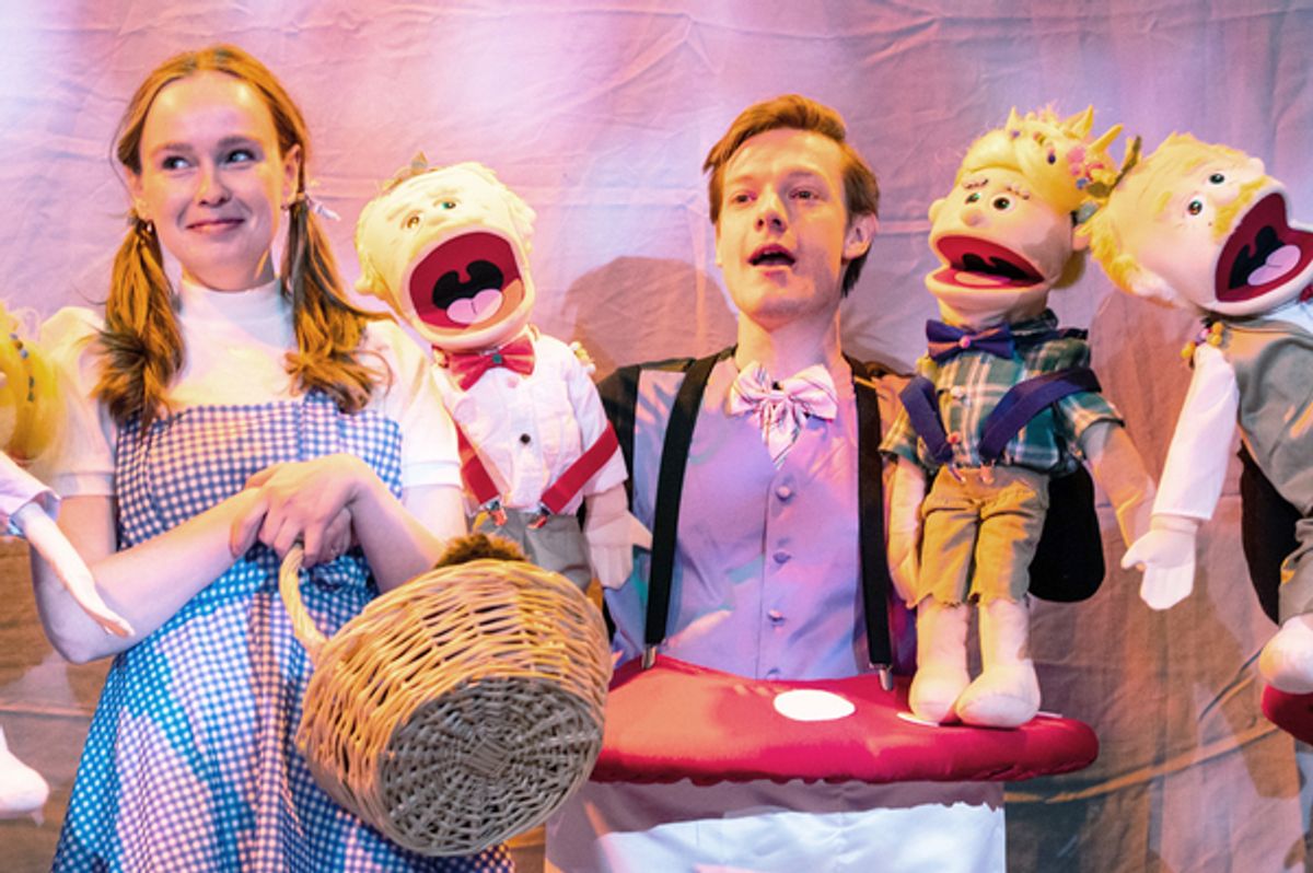 Taylor Hadsell and Colton Colbert at Photos: Vital Theatre Company's THE WIZARD OF OZ Returns
