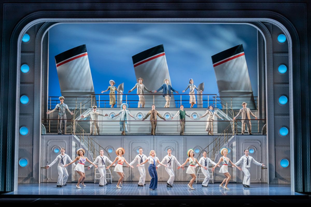 Anything Goes Cast at Photos: First Look at the UK Tour of ANYTHING GOES, Starring Kerry Ellis