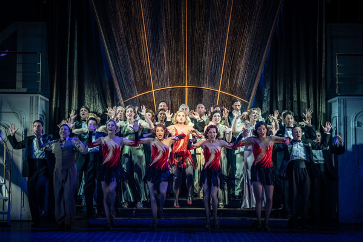 Anything Goes Cast at Photos: First Look at the UK Tour of ANYTHING GOES, Starring Kerry Ellis
