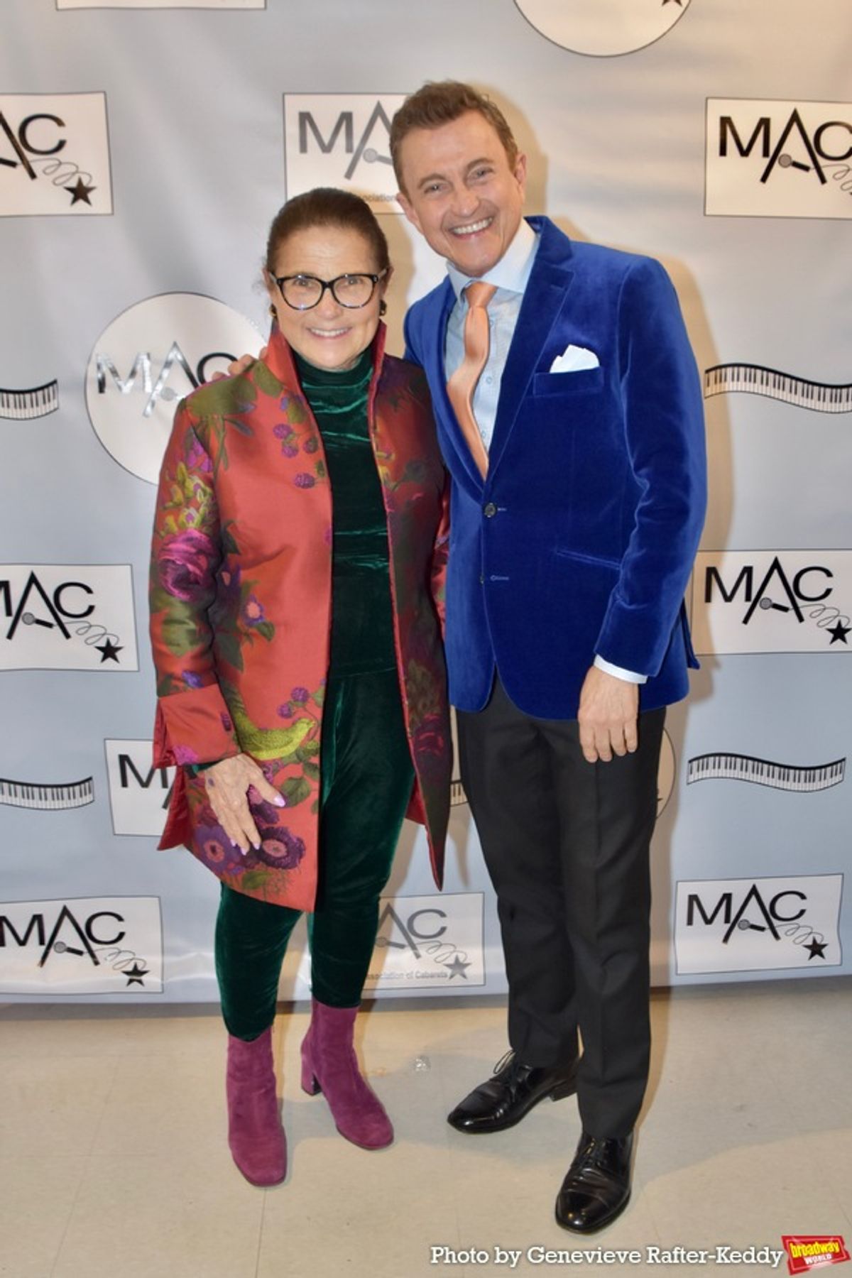 Tovah Feldshuh and Jeff Harner at 