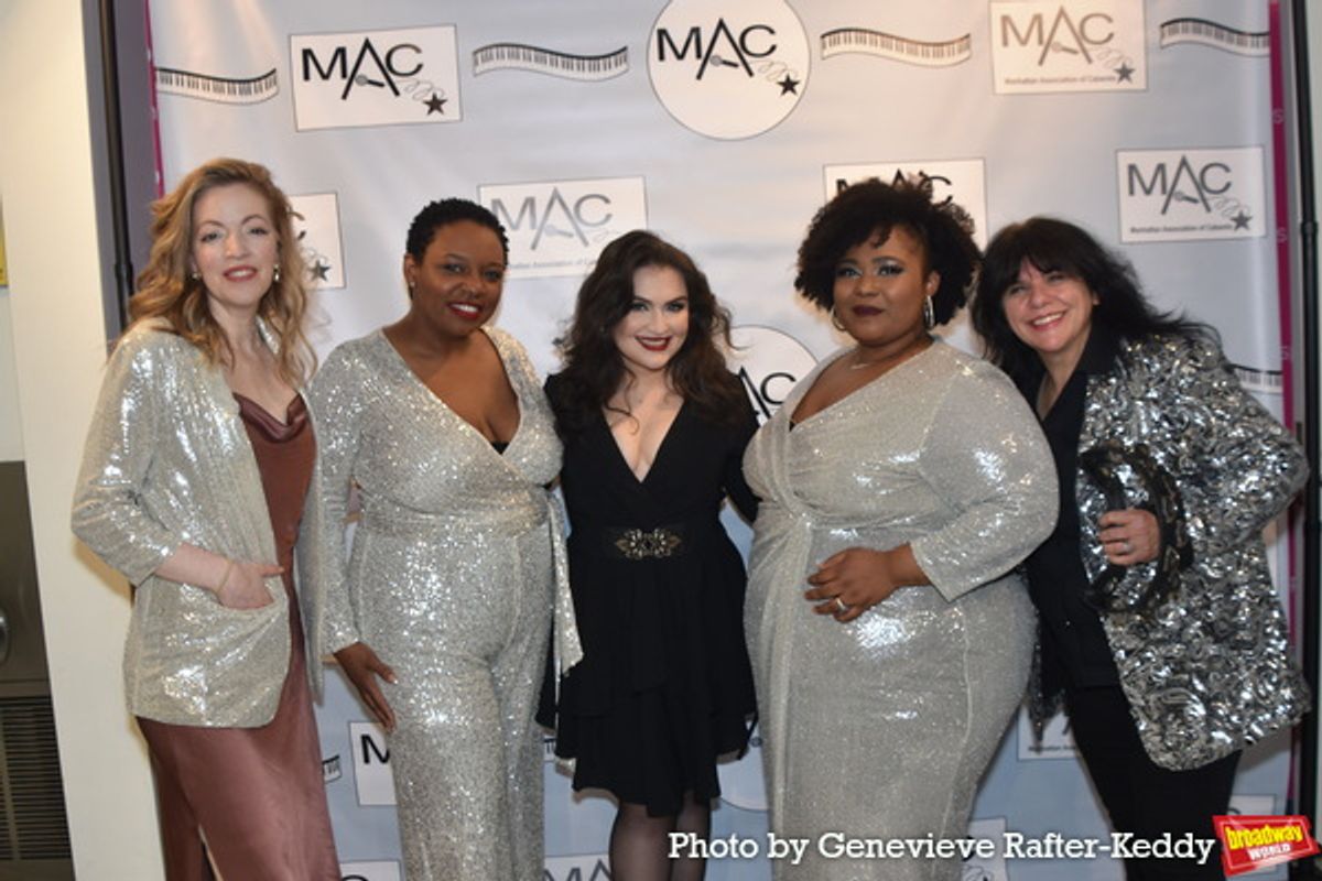 Liz Lark Brown, Anna Anderson, Tara Martinez, TRex and Maria Gentile at 