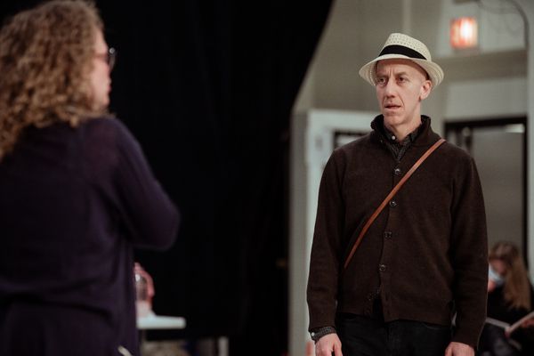 Caroline Neff and Joey Slotnick Photo