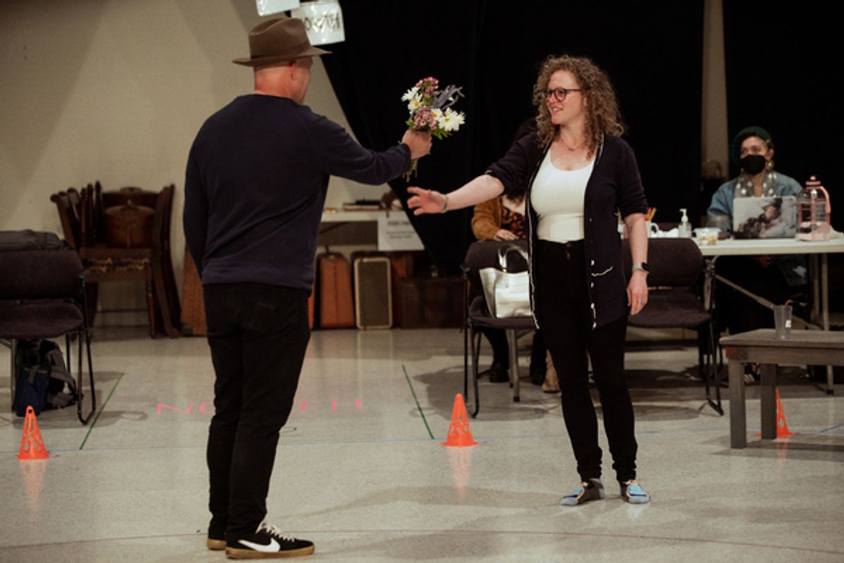 Eric Simonson and Caroline Neff  at 