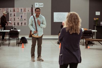 Namir Smallwood and Caroline Neff i Photo