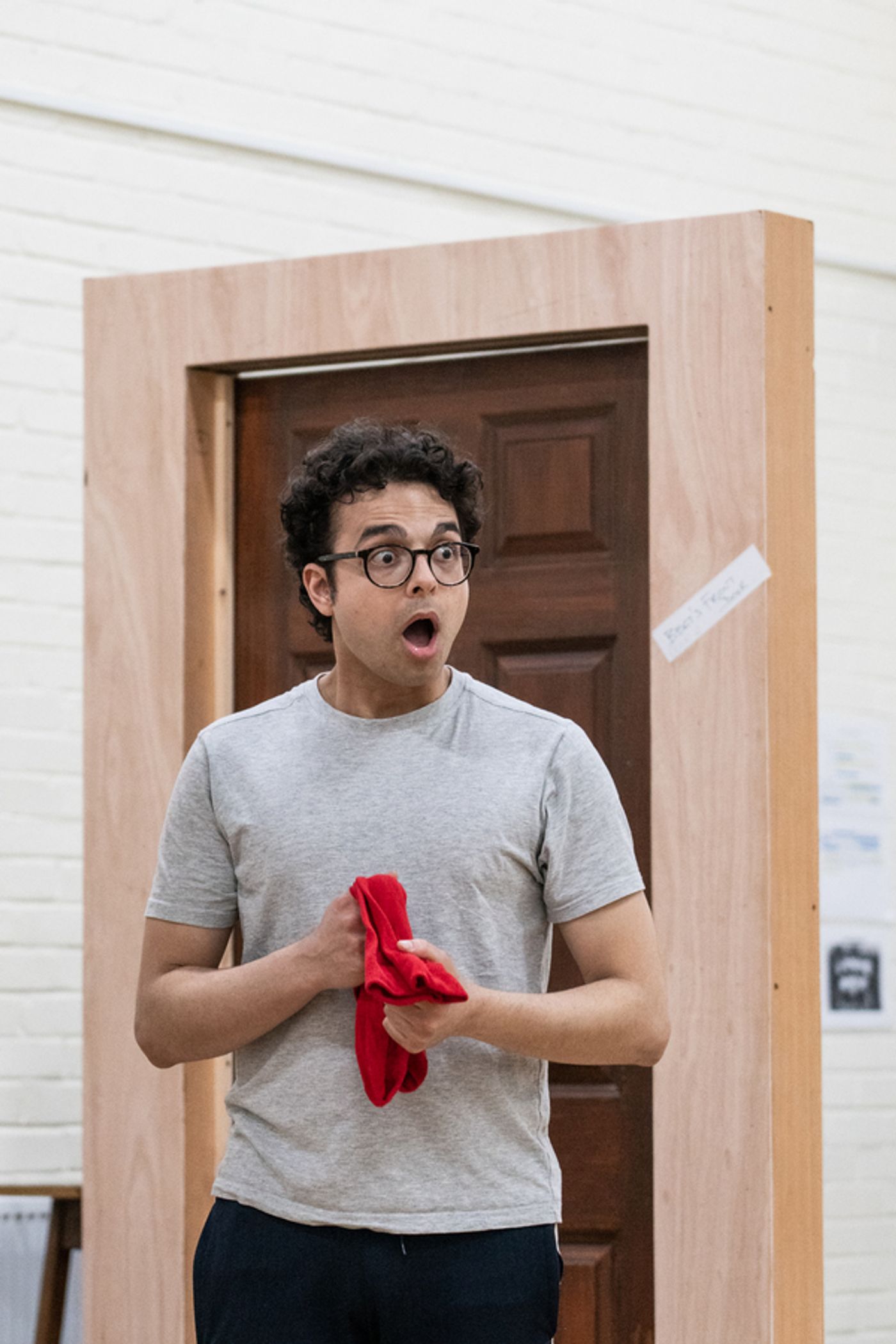 Photos: Go Inside Rehearsals for THE SECRET DIARY OF ADRIAN MOLE AGED 13 ¾  Image