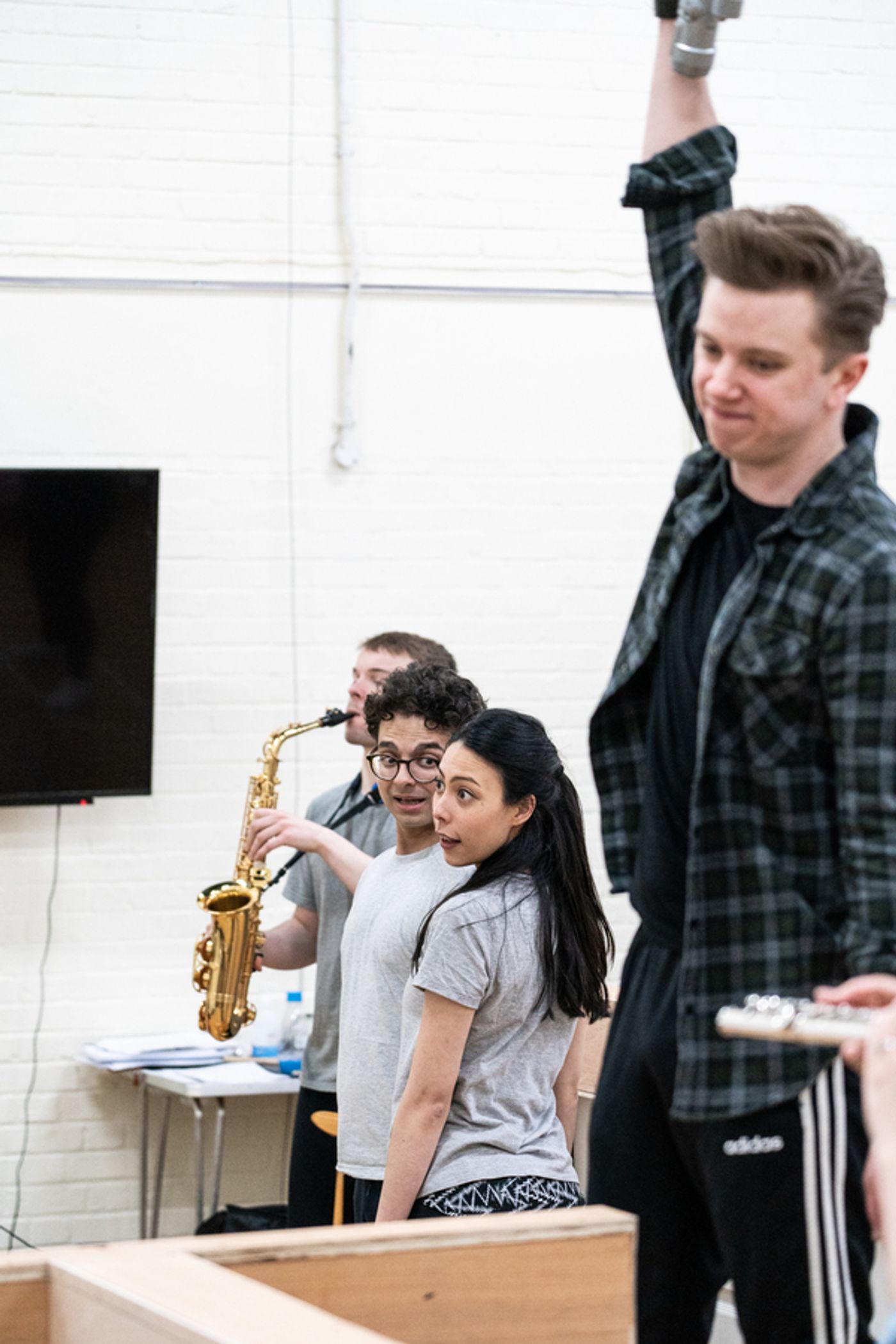Photos: Go Inside Rehearsals for THE SECRET DIARY OF ADRIAN MOLE AGED 13 ¾  Image