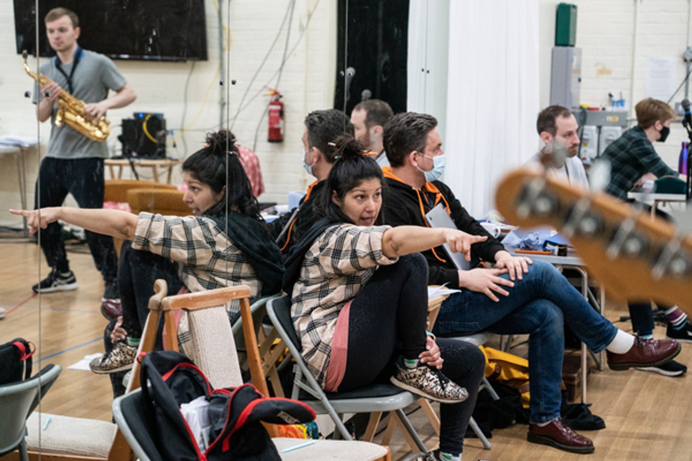 Photos: Go Inside Rehearsals for THE SECRET DIARY OF ADRIAN MOLE AGED 13 ¾  Image