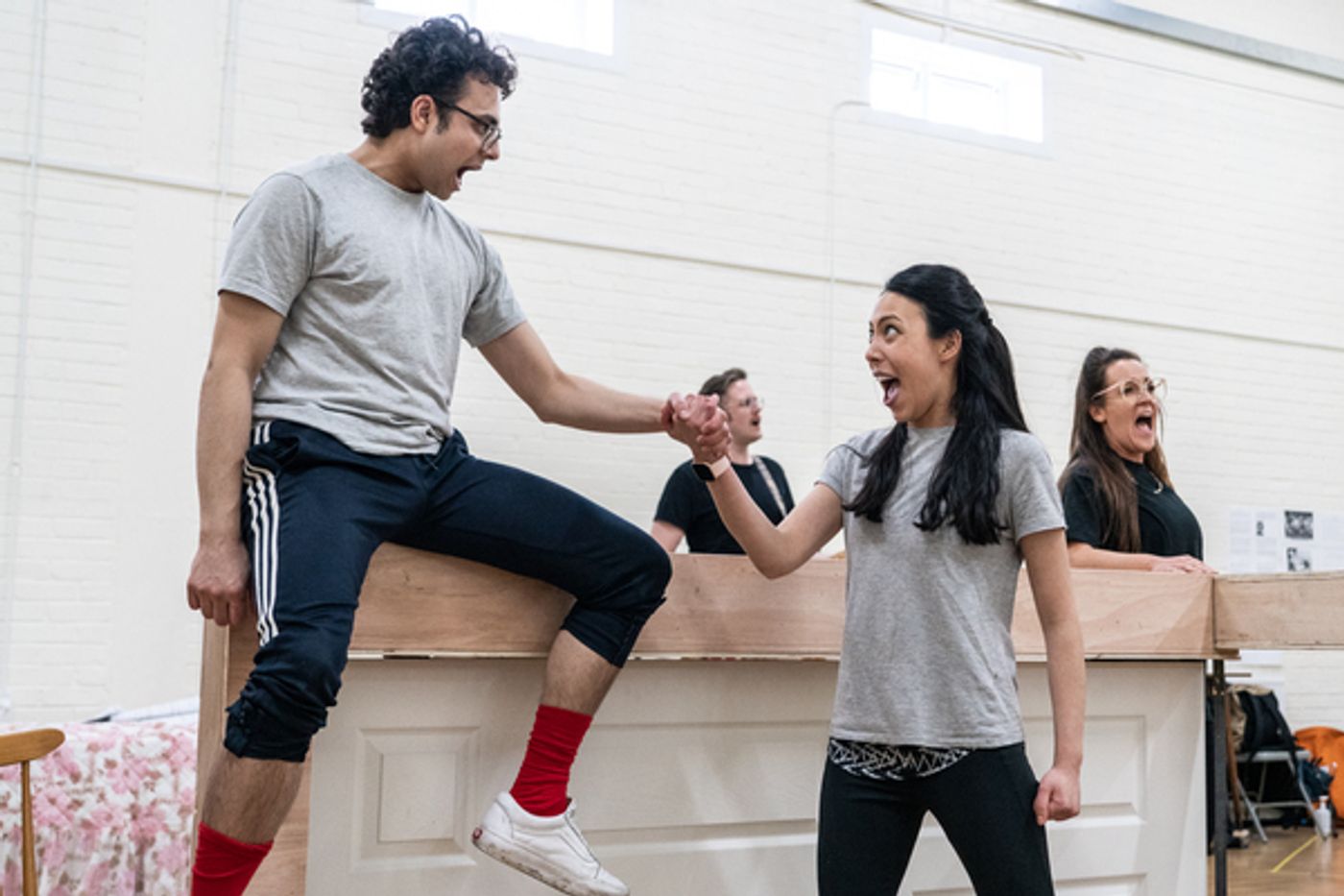 Photos: Go Inside Rehearsals for THE SECRET DIARY OF ADRIAN MOLE AGED 13 ¾  Image