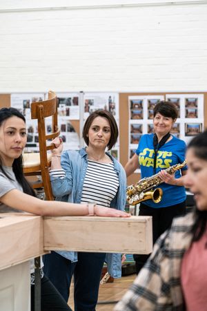 Sally Cheng, Sioned Saunders, Claire Storey, Sundeep Saini @ BroadwayWorld Sally Cheng, Sioned Saunders, Claire Storey, Sundeep Saini Photo