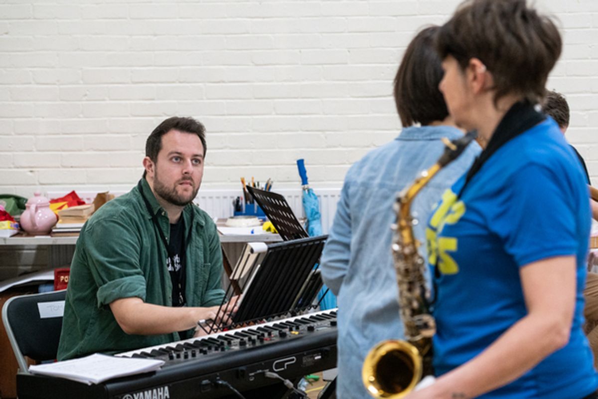 Tom Self, Claire Storey at 