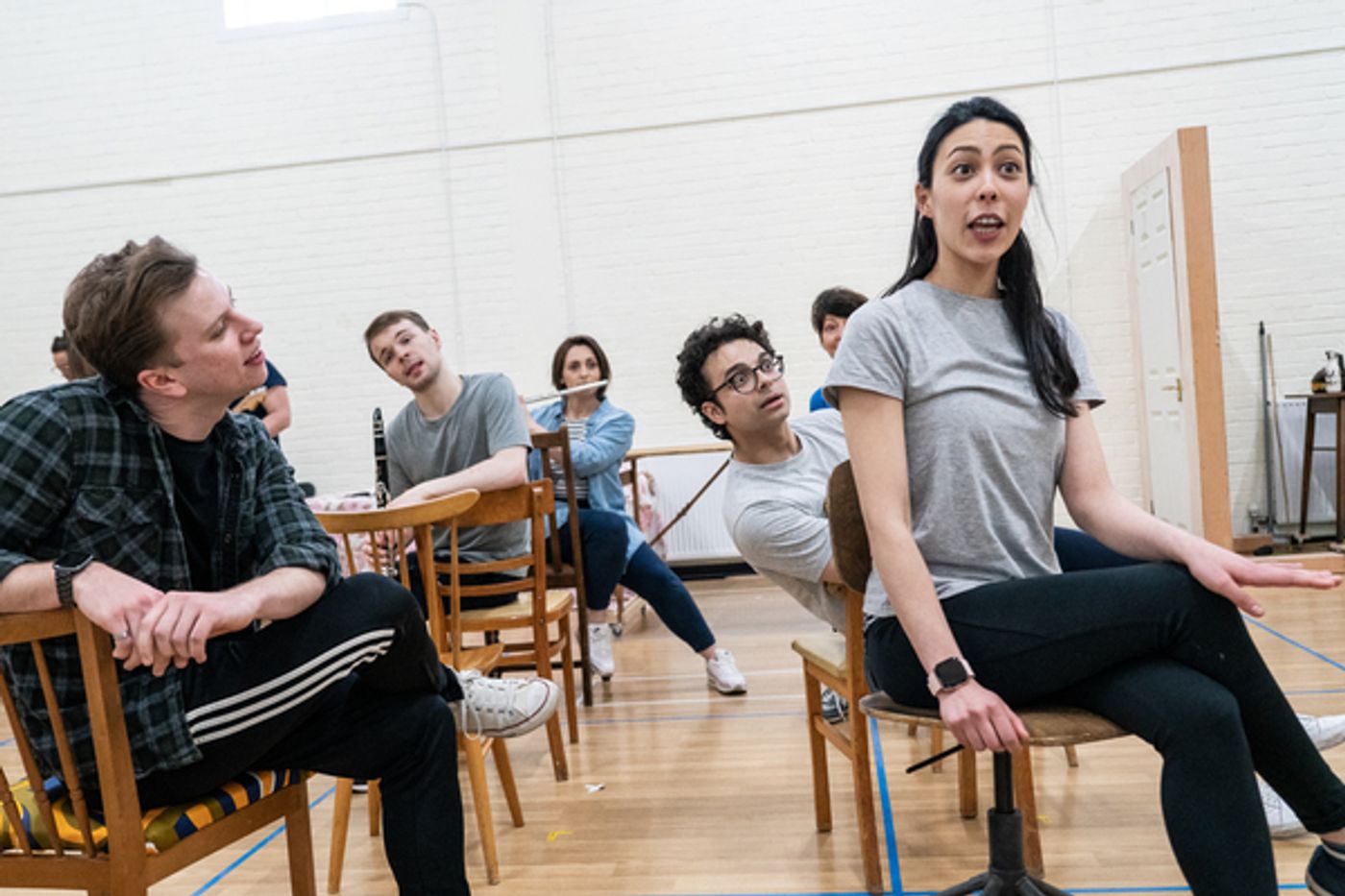 Photos: Go Inside Rehearsals for THE SECRET DIARY OF ADRIAN MOLE AGED 13 ¾  Image