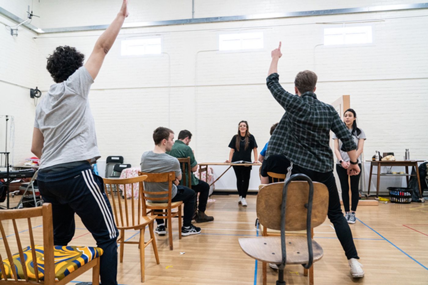 Photos: Go Inside Rehearsals for THE SECRET DIARY OF ADRIAN MOLE AGED 13 ¾  Image