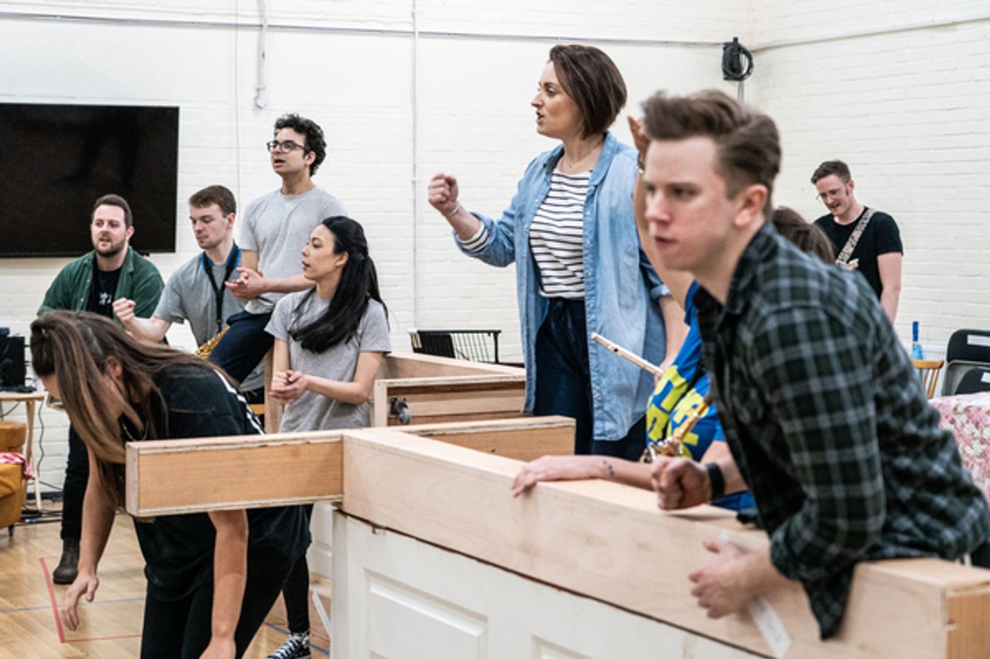 Photos: Go Inside Rehearsals for THE SECRET DIARY OF ADRIAN MOLE AGED 13 ¾  Image