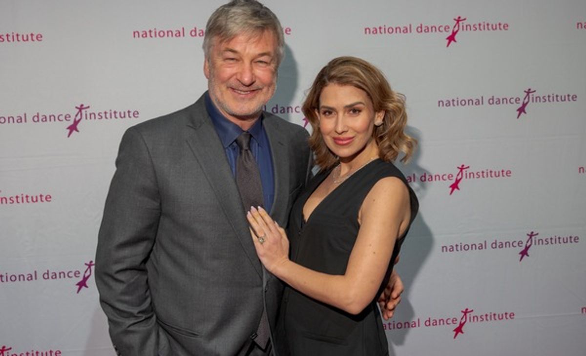 Alec and Hilaria Baldwin at 