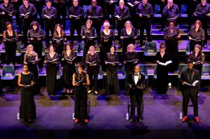 [L-R] Nardus Williams, Idunnu Münch, Frederick Ballentine, Soloman Howard Photo