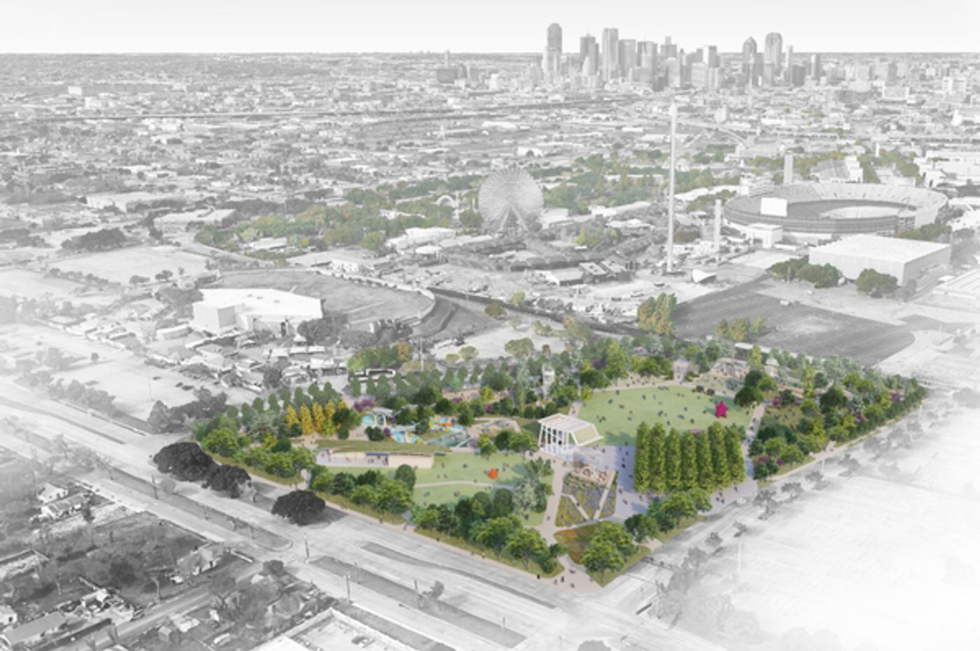 Photos: Fair Park Unveils Sneak Peek Of The New Park Photos: Fair Park Unveils Sneak Peek Of The New Park Image