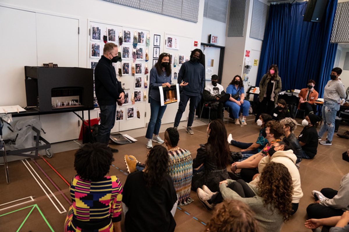 Scenic Designer Scott Pask and Directors
Diane Paulus and Jeffrey L. Page present the design for 1776 at 