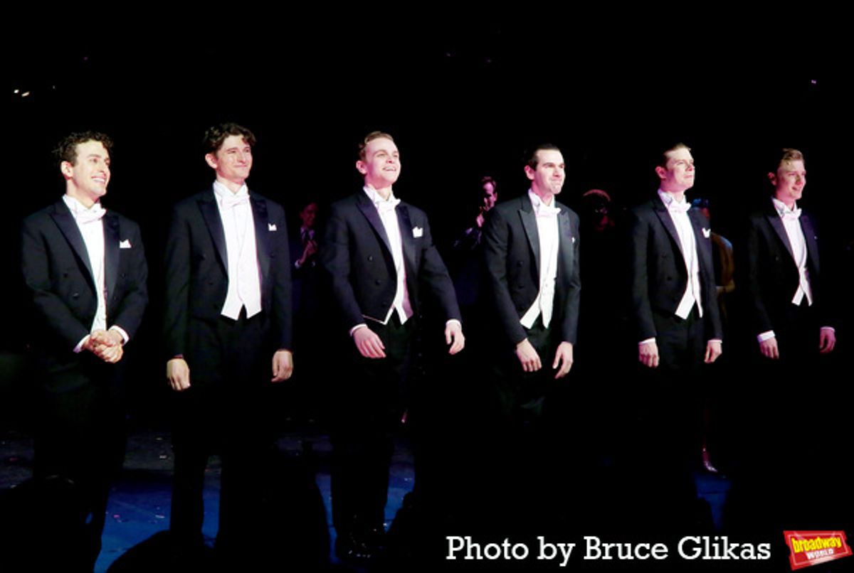 Danny Kornfeld, Blake Roman, Steven Telsey, Zal Owen, Sean Bell and Eric Peters at 