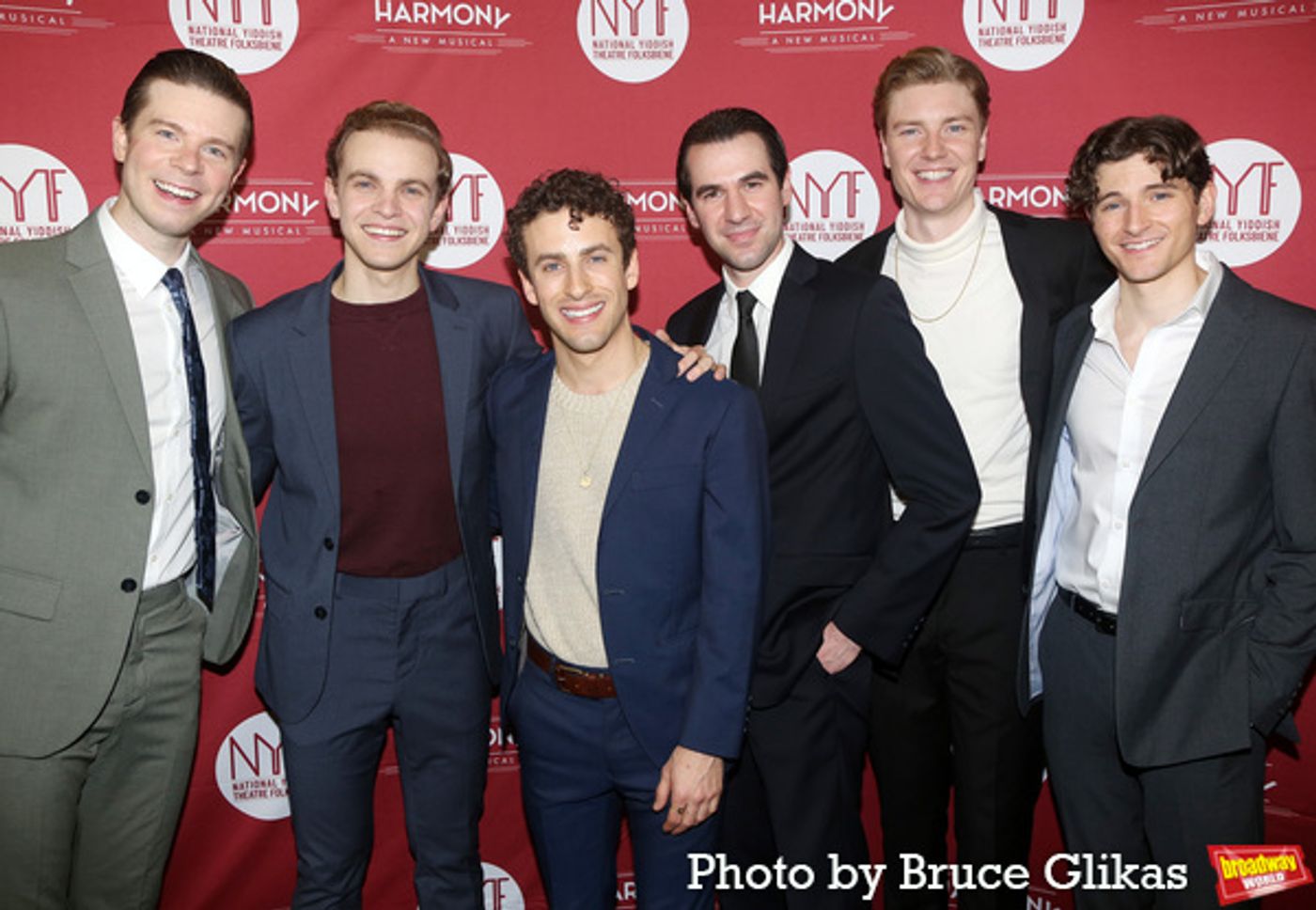 Photos: On the Red Carpet for Opening Night for HARMONY  Image