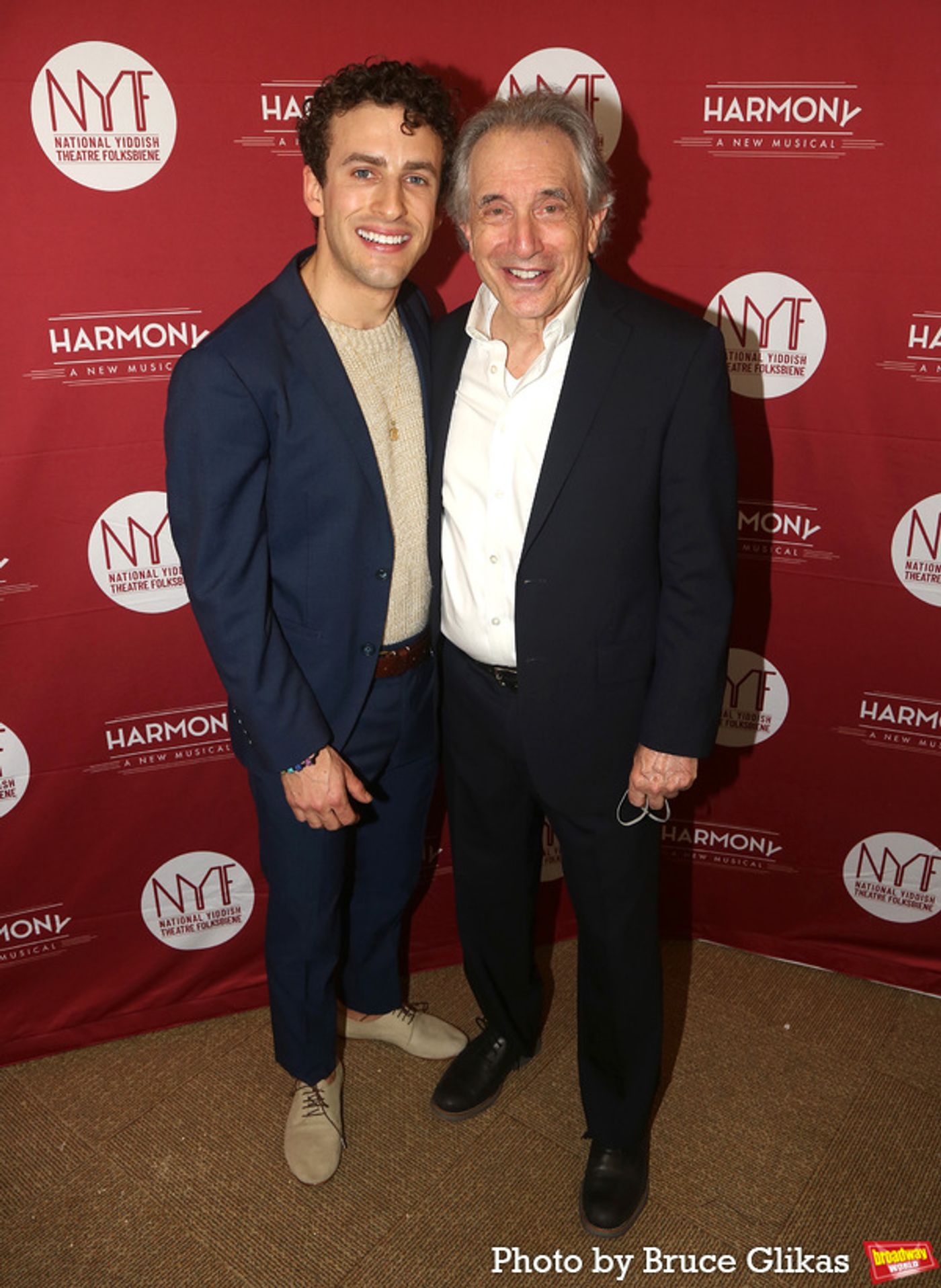 Photos: On the Red Carpet for Opening Night for HARMONY  Image