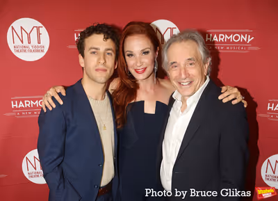 Danny Kornfeld, Sierra Boggess and Chip Zien Photo