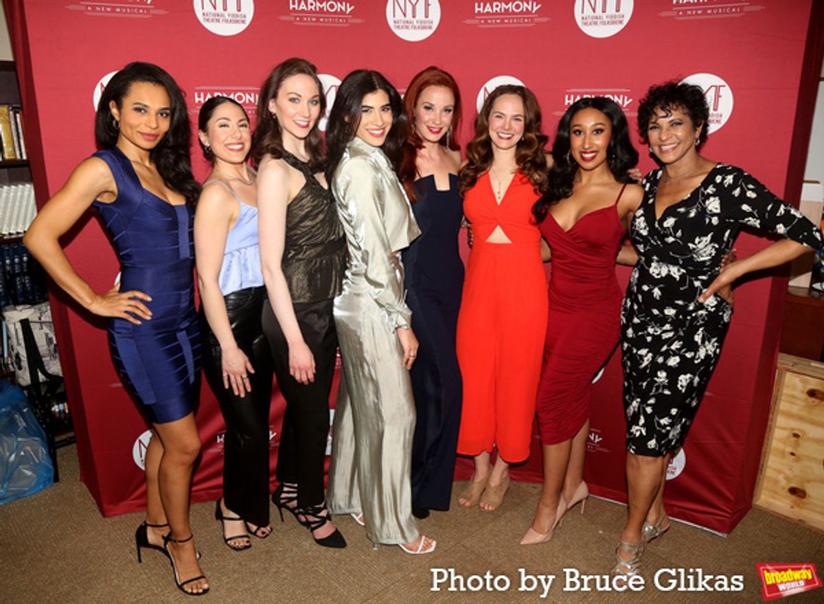 Ana Hoffman,Tori Palin, Kate Wesler, Jessie Davidson, Sierra Boggess, Kayleen Seidl, Elise Francis Daniells and Nancy Ticotin at 