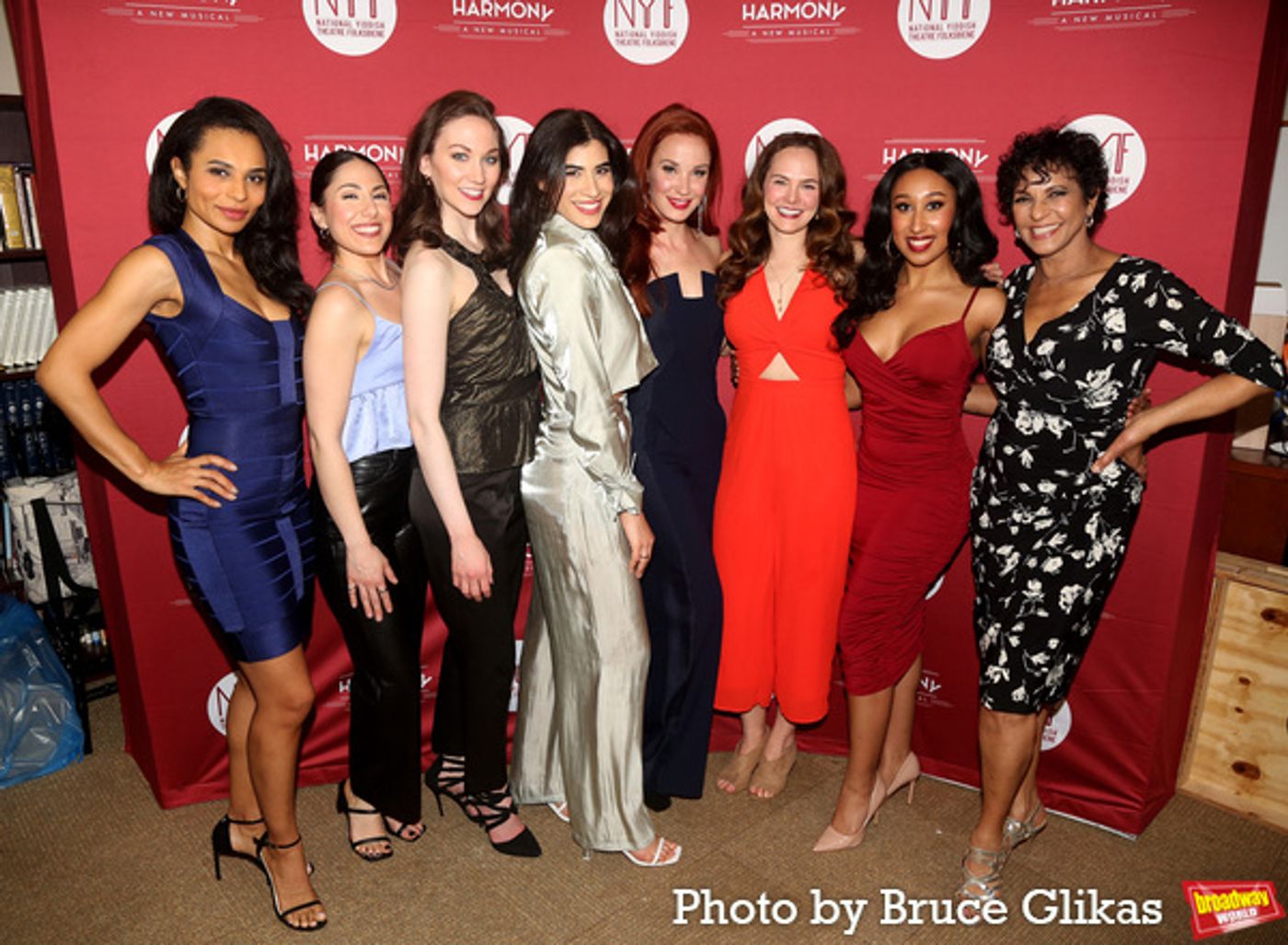 Photos: On the Red Carpet for Opening Night for HARMONY  Image