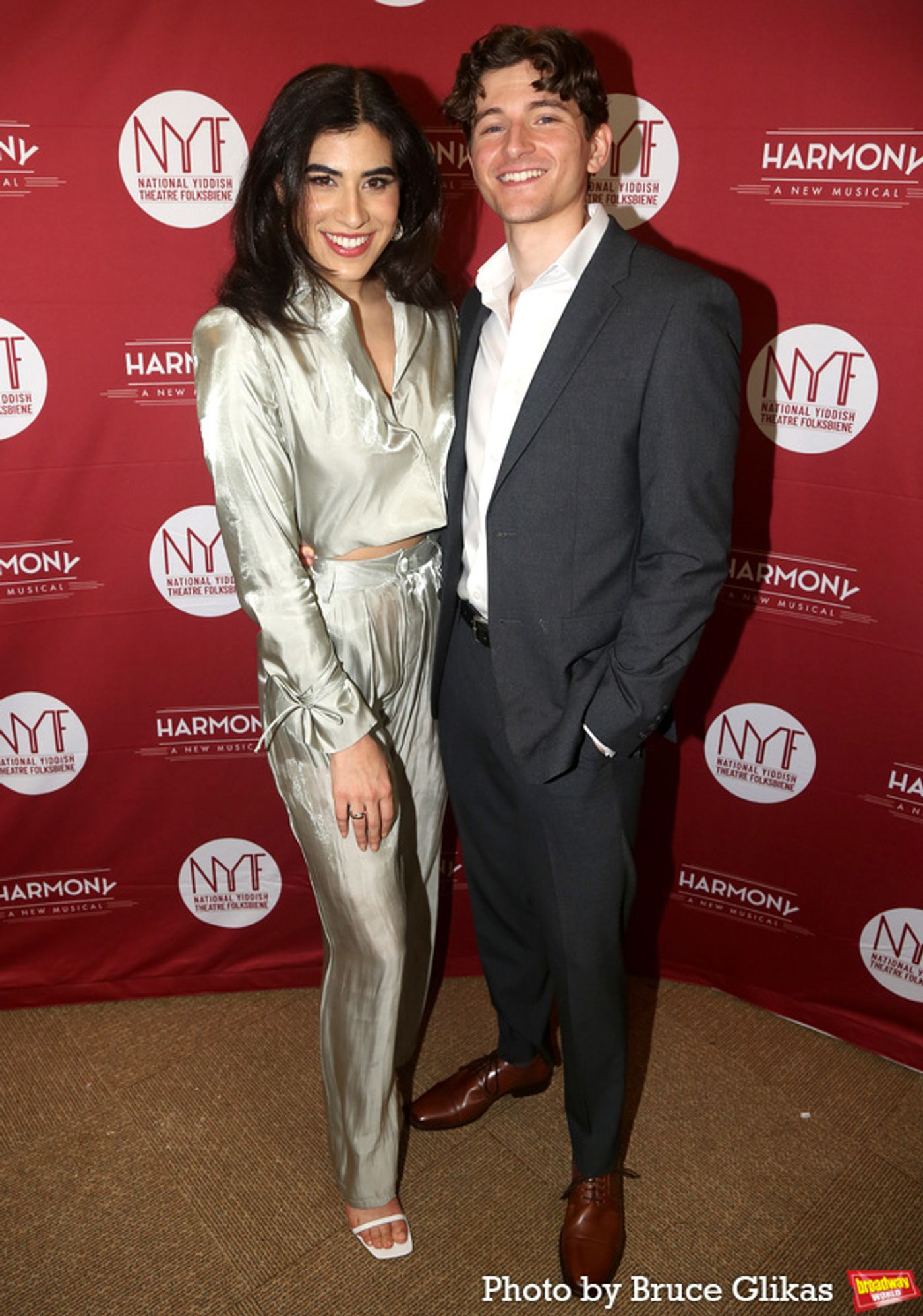 Photos: On the Red Carpet for Opening Night for HARMONY  Image
