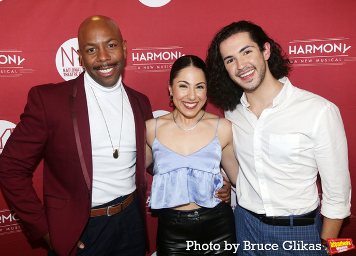 Photos: On the Red Carpet for Opening Night for HARMONY  Image