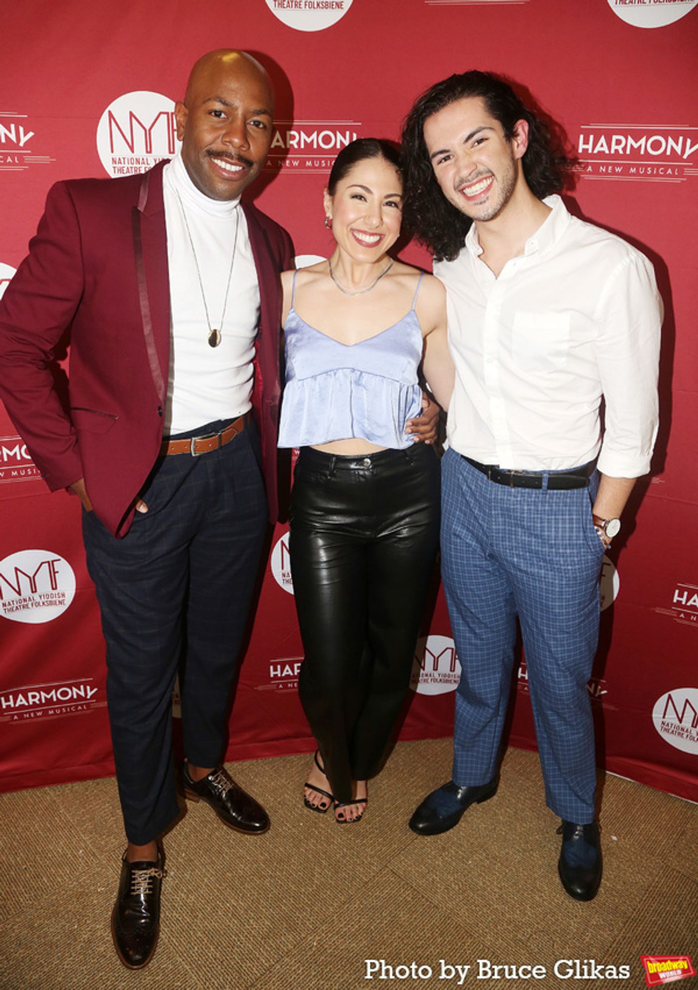 Photos: On the Red Carpet for Opening Night for HARMONY  Image
