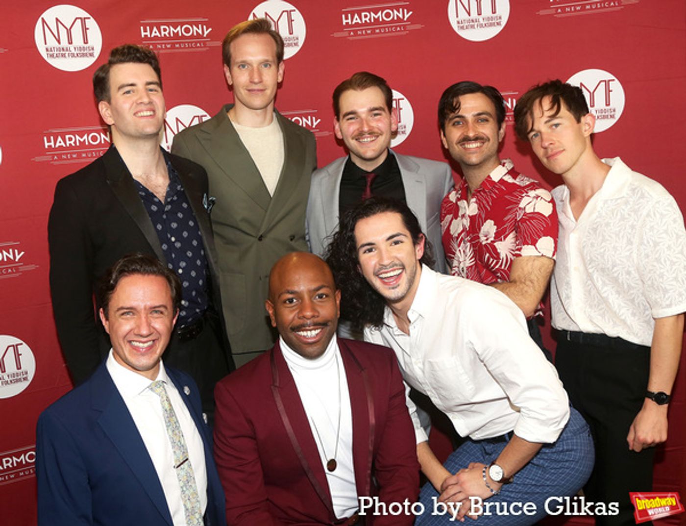 Photos: On the Red Carpet for Opening Night for HARMONY  Image
