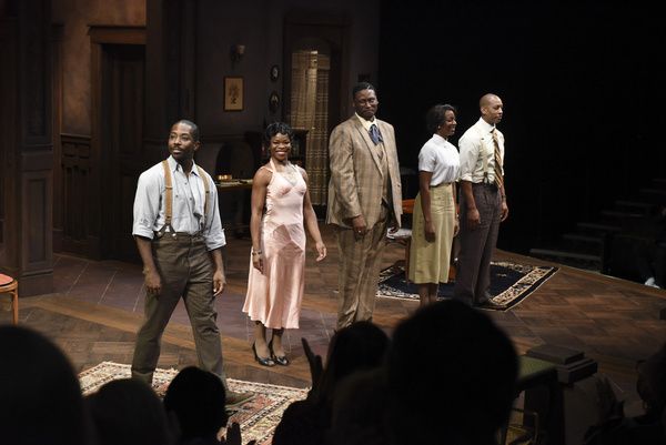 From left, cast members Dennis Pearson, Nija Okoro,  Greg Alverez Reid, Kim Steele an Photo