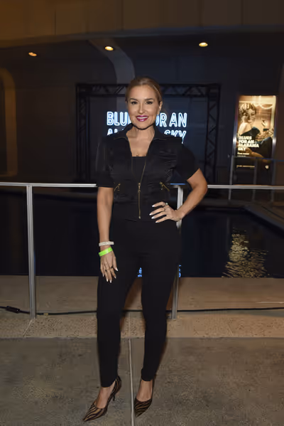 Actor Mara Marini arrives for the opening night performance of ?Blues for an Alabama  Photo