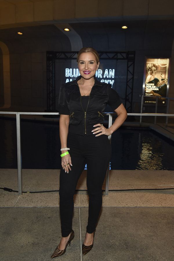 Actor Mara Marini arrives for the opening night performance of ?Blues for an Alabama  Photo