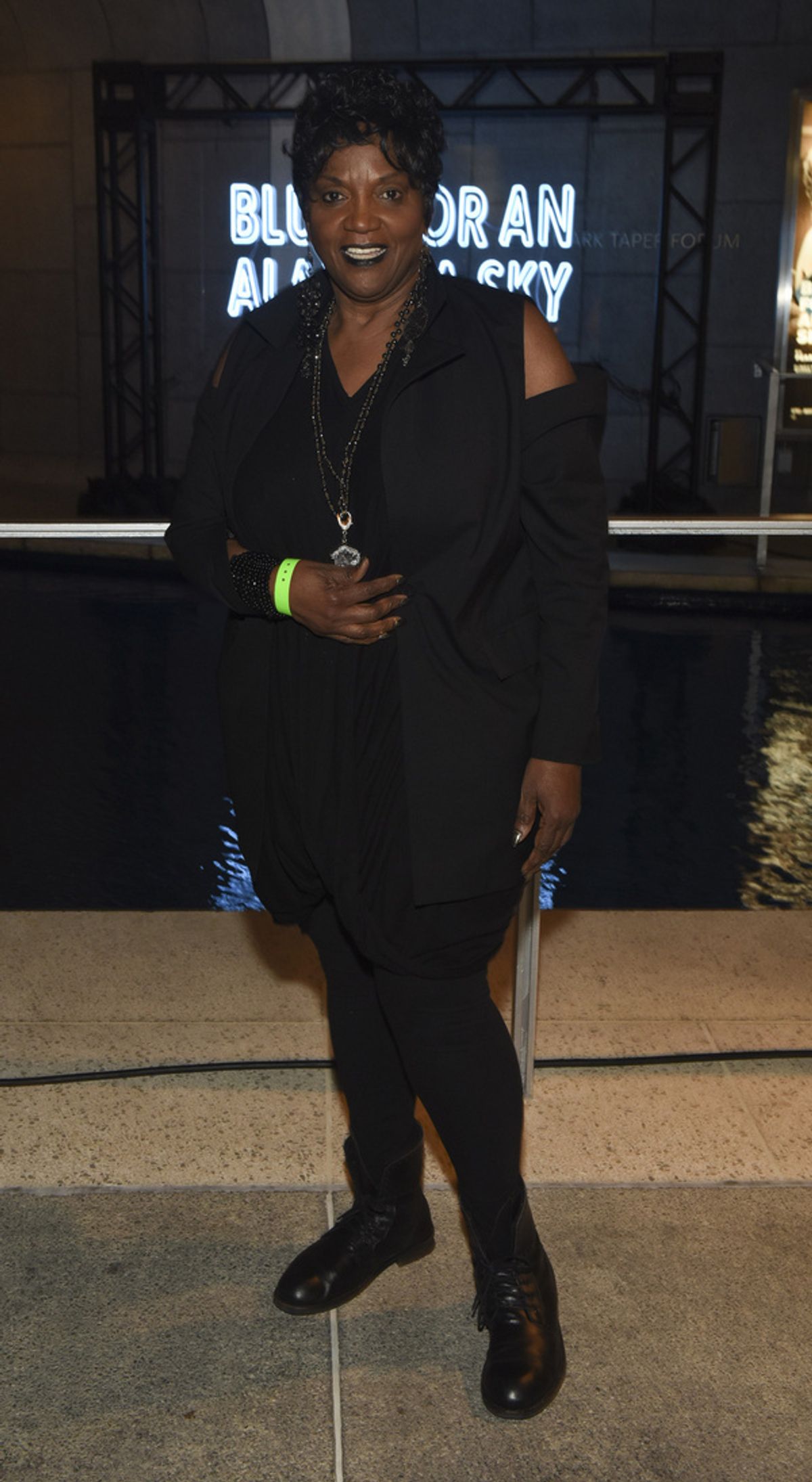 Actor Anna Maria Horsford arrives for the opening night performance of ?Blues for an Alabama Sky? at Center Theatre Group/Mark Taper Forum on April 13, 2022, in Los Angeles, California. (Photo by Doug at 