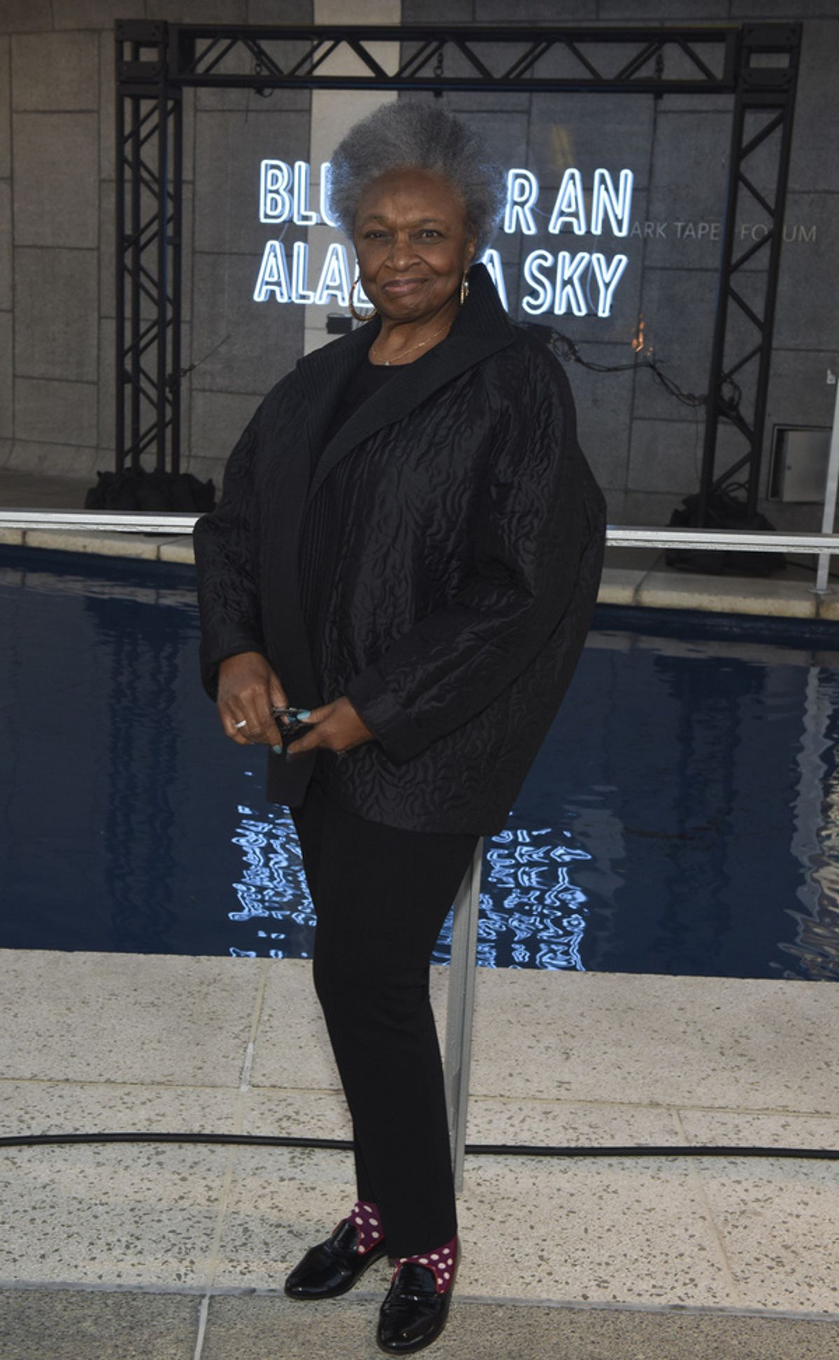 Actor and Center Theatre Group Board Member Hattie Winston arrives for the opening night performance of ?Blues for an Alabama Sky? at Center Theatre Group/Mark Taper Forum on April 13, 2022, in Los An at 
