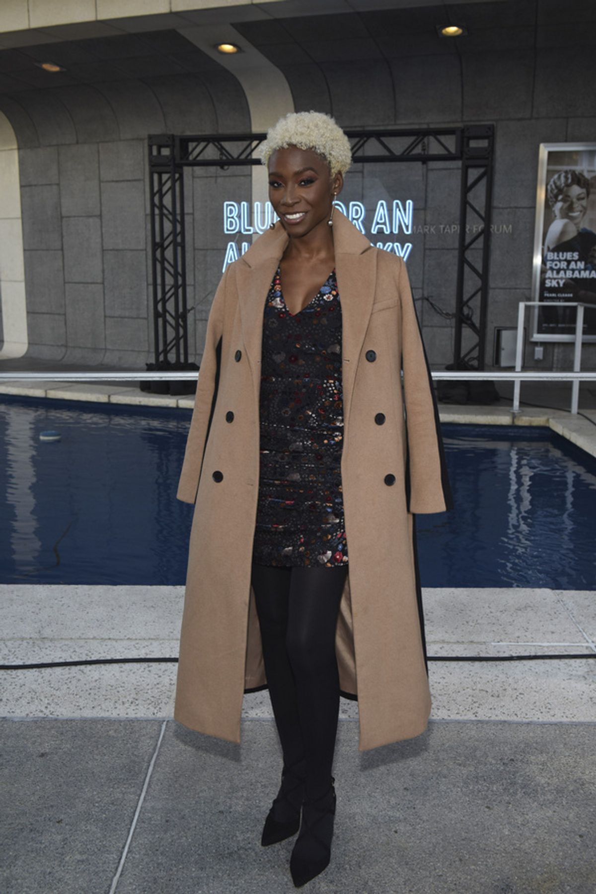 Actor Angelica Ross arrives for the opening night performance of ?Blues for an Alabama Sky? at Center Theatre Group/Mark Taper Forum on April 13, 2022, in Los Angeles, California. (Photo by Doug Giffo at Photos: BLUES FOR AN ALABAMA SKY Opens At Center Theatre Group/Mark Taper Forum