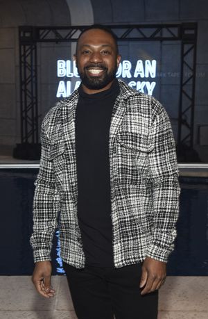 Actor Brian Nelson Jr. arrives for the opening night performance of ?Blues for an Ala Photo
