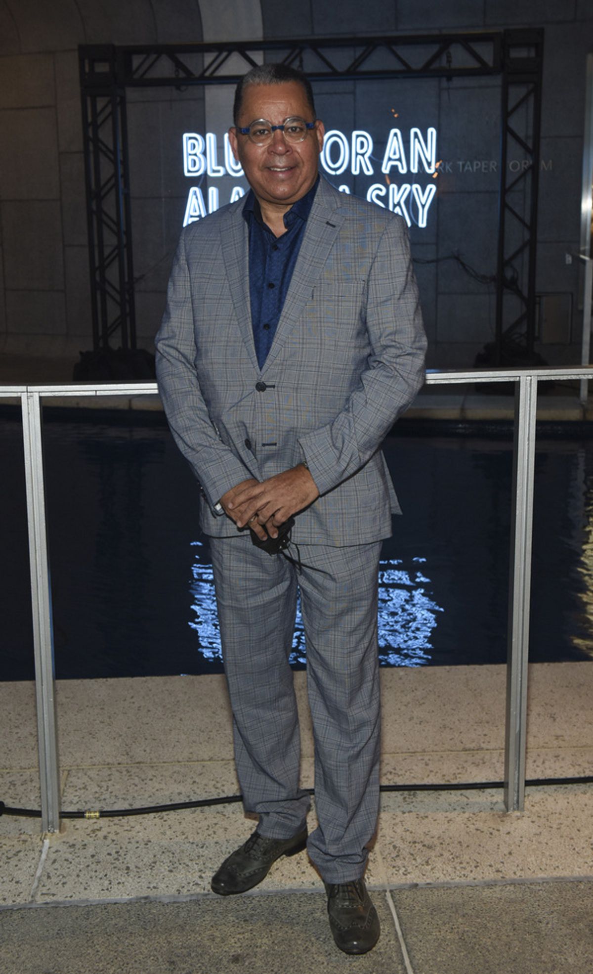 Costume, wig, and hair designer Wendell C. Carmichael arrives for the opening night performance of ?Blues for an Alabama Sky? at Center Theatre Group/Mark Taper Forum on April 13, 2022, in Los Angeles at Photos: BLUES FOR AN ALABAMA SKY Opens At Center Theatre Group/Mark Taper Forum