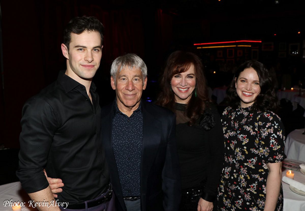 Sam Gravitte, Stephen Schwartz, Debbie Gravitte, Lindsay Pearce at 