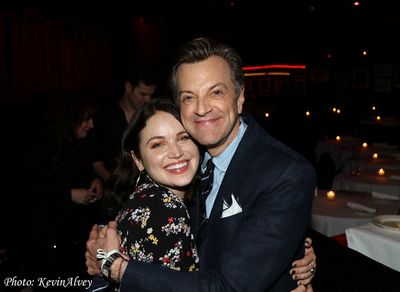 Lindsay Pearce, Jim Caruso Photo