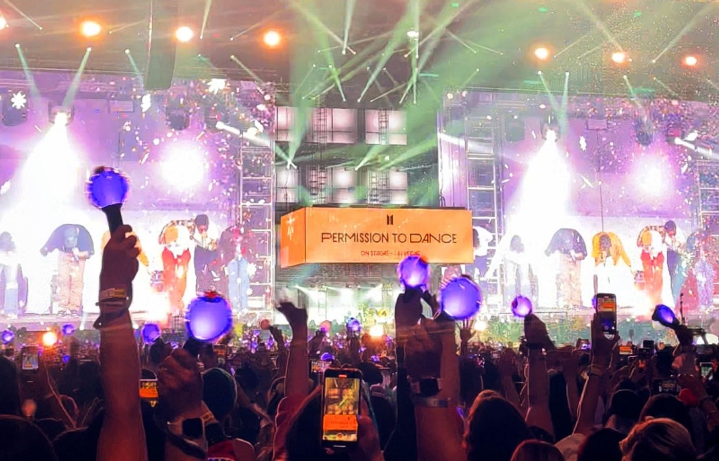 ARMY Diaries: The Power of BTS is Palpable as Las Vegas Becomes 'Borahaegas' For PERMISSION TO DANCE ON STAGE ARMY Diaries: The Power of BTS is Palpable as Las Vegas Becomes 'Borahaegas' For PERMISSION TO DANCE ON STAGE Image